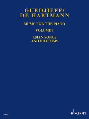 cover image of Music for the Piano Volume I